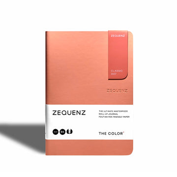 Zequenz | Cuaderno The Color B6 Peach (Cuadros)