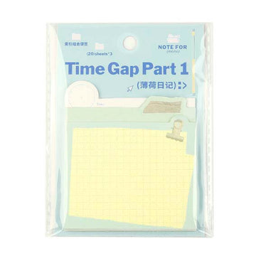 Note for | TIME GAP PART 1 NOTES BLOC