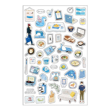 Infeel.me | To Make Each Day Count Yogurt Stickers