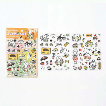 Card Lover | Orange Totolo Coffee Stickers