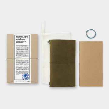 Traveler's Company | Traveler's Notebook Regular Olive