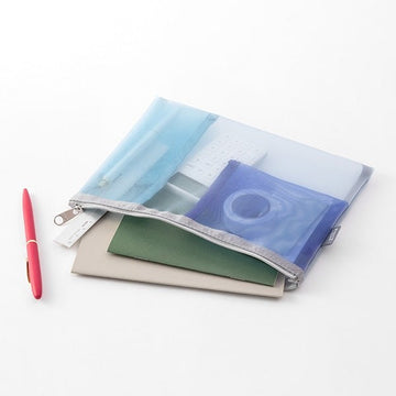 Midori | Pen & Tools Mesh Case Blue