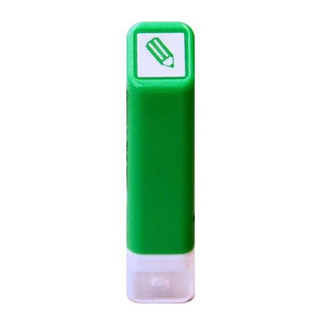 Kodomo No Kao | Green Pencil Inking Mini Stamp