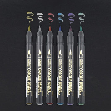Marvy Uchida | Opaque Brush Metallic Brush Marker