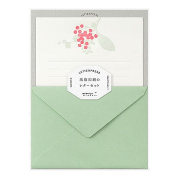 Midori | Set de Cartas Letterpress Bouquet