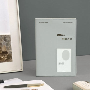iconic | Office Mint Gray Planner