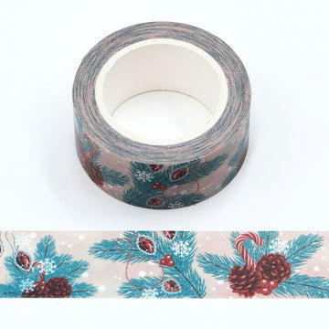 MZW | Pine & Candy Wide Washi Tape