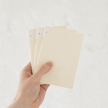 Midori | Set de 3 Cuadernos MD Midori Notebook Light A6 Blank