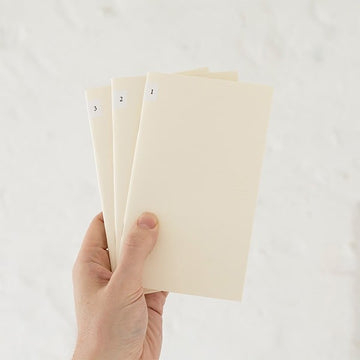 Midori | Set de 3 Cuadernos MD Midori Notebook Light B6 Slim Blank