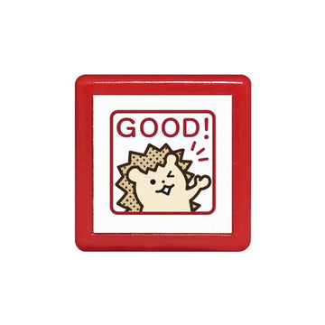 Kodomo No Kao | Sello Entintado Hedgehog Good