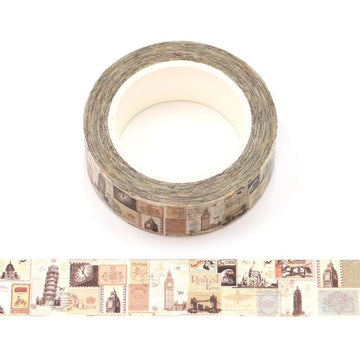 MZW | Vintage Stamp Washi Tape
