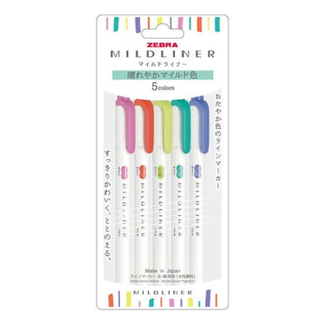 Zebra | Pack de Subrayadores Mildliner Bright (Nuevo Packaging)