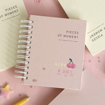 iconic | Self-adhesive Photo Album Lettering Pink