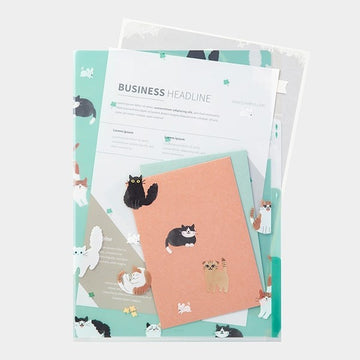 Midori | Cat A4 3 Compartment Portfolio