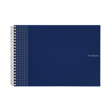 Lihit Lab | Cuaderno Hirakuno Semi-B5 Navy
