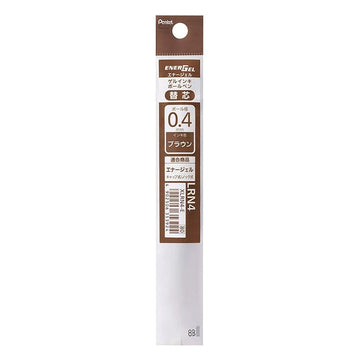 Pentel | Recambios Bolígrafo Energel 0.4mm Brown