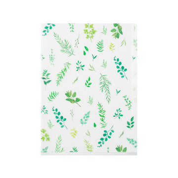 Midori | Portafolios de 3 Compartimentos A5 Leaves
