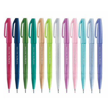 Pentel | Rotulador Pincel Sign Touch (Colores Nuevos)