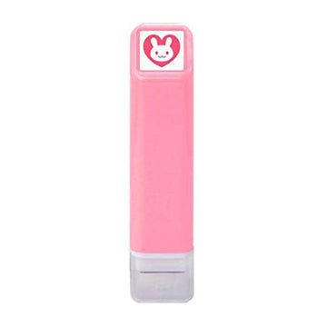 Kodomo No Kao | Mini Pink Rabbit Inked Stamp