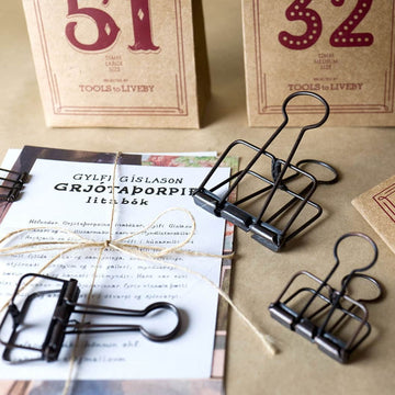 Tools To Liveby | Binder Clips Individual (32mm)