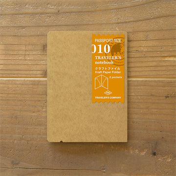 Traveler's Company | Recambio Passport 010 Carpeta Kraft