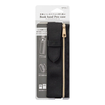 Midori | Estuche Book Band B6 - A5 Negro