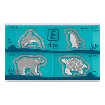 Midori | Clips Metálicos Etching Acuario