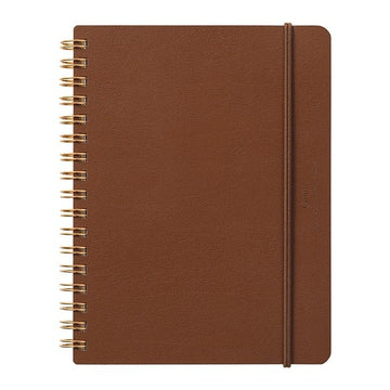 Midori | Cuaderno de Anillas WM Grain B6 Marrón