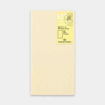 Traveler's Company | Recambio Regular 025 Papel Crema