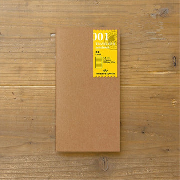 Traveler's Company | Regular Refill 001 Ruled Notebook