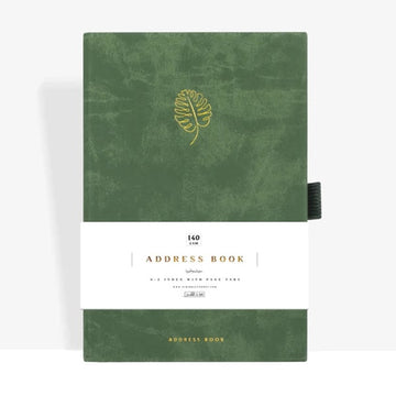 Scribble & Dot | Cuaderno de Direcciones Monstera