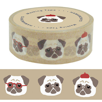 Hamammonyo | Pug Painter Washi Tape