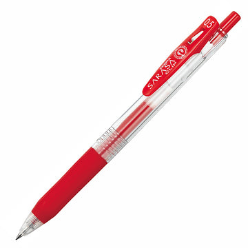 Zebra | Bolígrafo Gel Sarasa Clip 0.5mm Rojo
