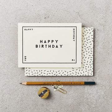 Katie Leamon | Tarjeta de Felicitación Happy Bday Boxed