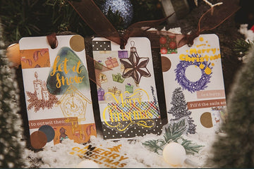 Mo Card | Pegatinas Happy Christmas Snowy Fun