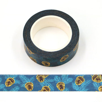 MZW | Foil Pine Needles Washi Tape