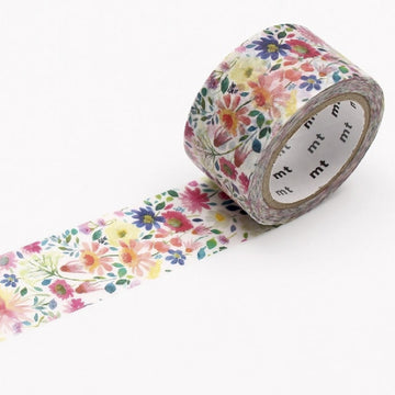 MT Masking Tape | Bluebellgray Zinnia Washi Tape