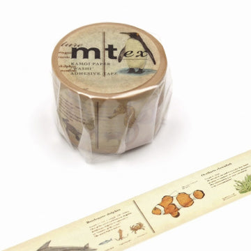 MT Masking Tape | Encyclopedia Marine Creature Washi Tape