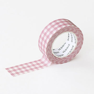Iconic | Gingham Cherry Blossom Washi Tape