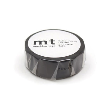 Mt masking tape | Matte Black Washi Tape