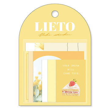 Mind Wave | Pegatinas Lieto Yellow