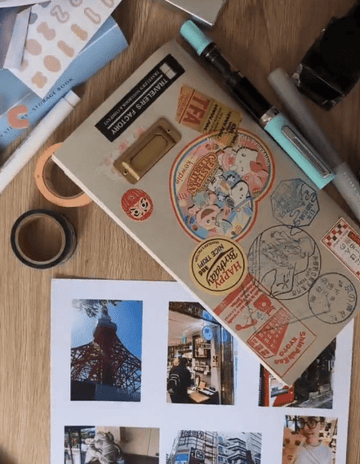 Cómo crear un cuaderno de viaje personalizado