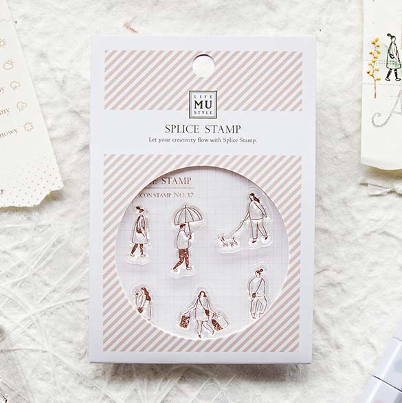 MU LifeStyle | City People Silicone Stamps