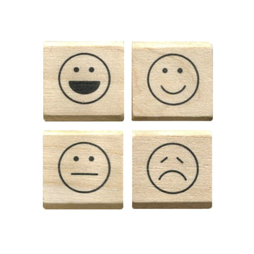 Kodomo No Kao | Set de 4 Sellos Bullet Journal Expressions