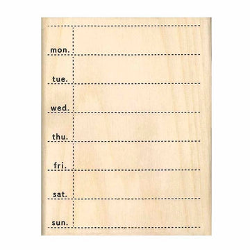 Kodomo No Kao | Sello Notebook Hanko Club Weekly Schedule
