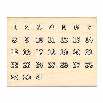 Kodomo No Kao | Sello Notebook Hanko Club Monthly Calendar