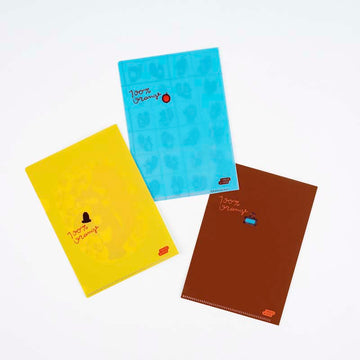 Hobonichi | Set de 2 Portafolios A6 100%ORANGE (Squirrel’s Moving Day)