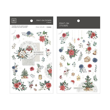 MU LifeStyle | Transfer Stickers 1012 Christmas Mood