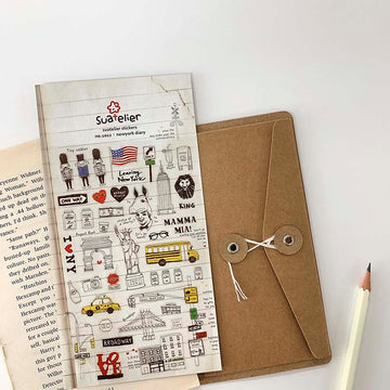 Suatelier | Pegatinas New York Diary