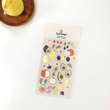 Suatelier | Pegatinas Fresh Fruit